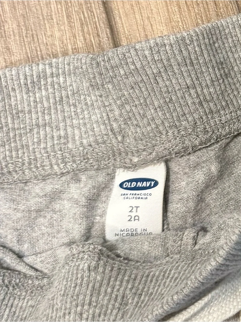 Old Navy Toddler Shorts Bundle 3-Pack Black Gray Navy Size 2T